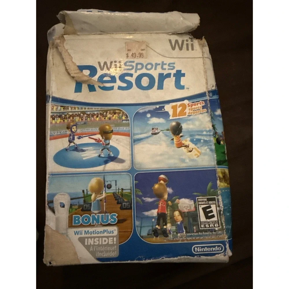 Nintendo Wii Sports Resort with Wii MotionPlus Adapter and Jacket Bundle
